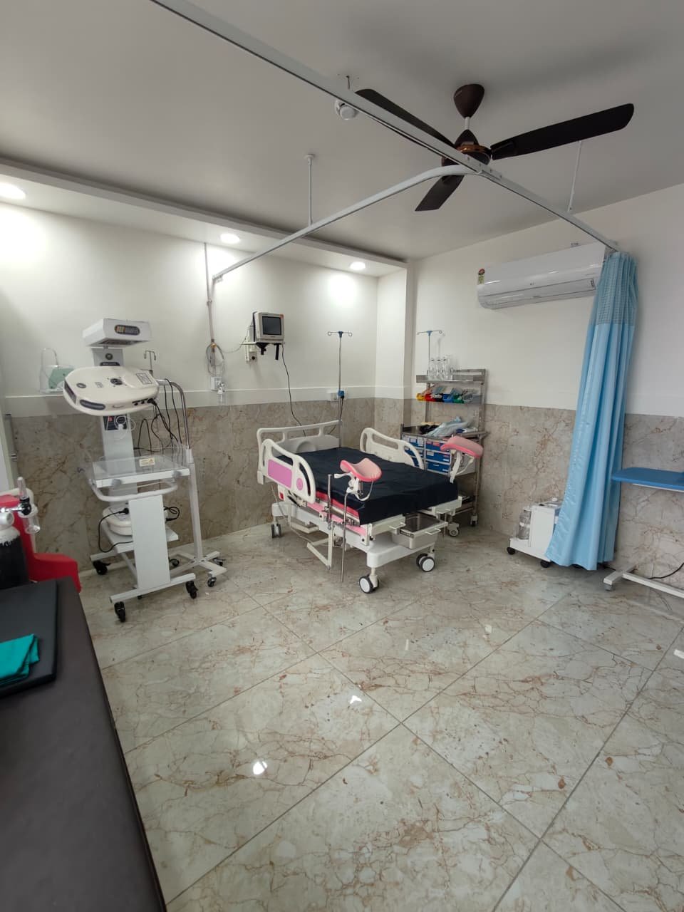 Delivery suite at Shivam Hospital
