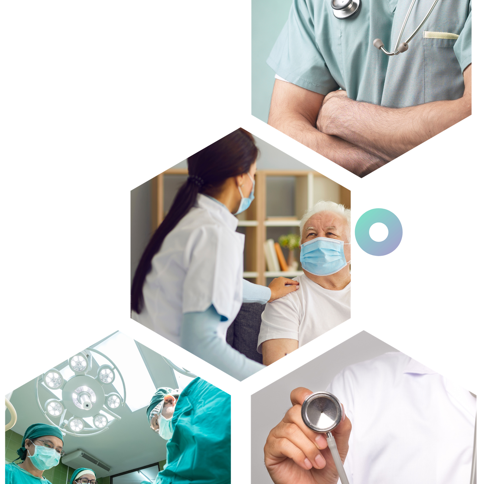 Blue and White Medical Center Modern Instagram Post 14