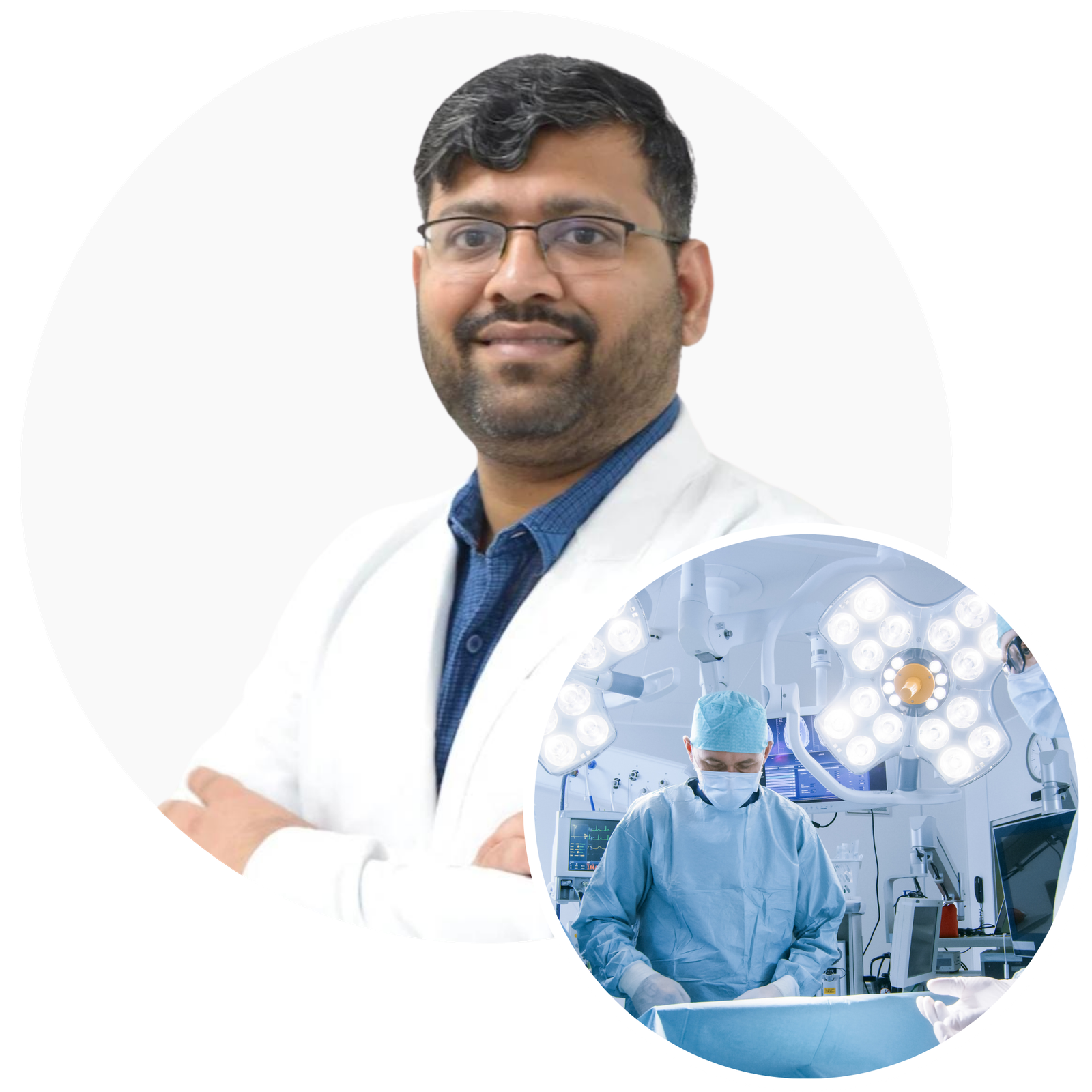 Blue and White Medical Center Modern Instagram Post 21