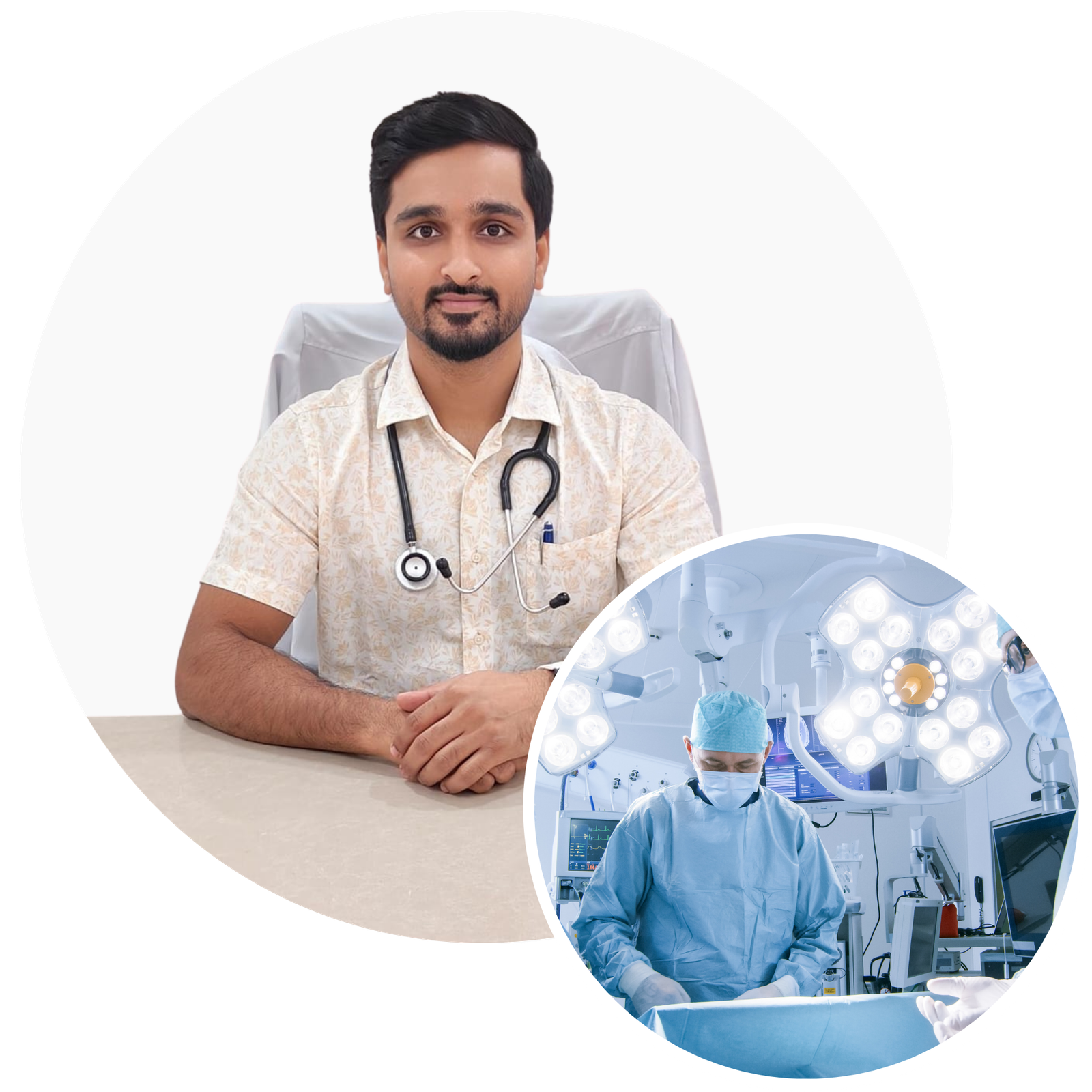 Blue and White Medical Center Modern Instagram Post 4 1